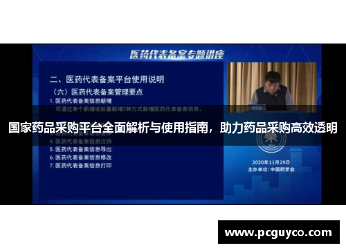 国家药品采购平台全面解析与使用指南，助力药品采购高效透明